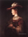 Saskia dans Pompous portrait Rembrandt